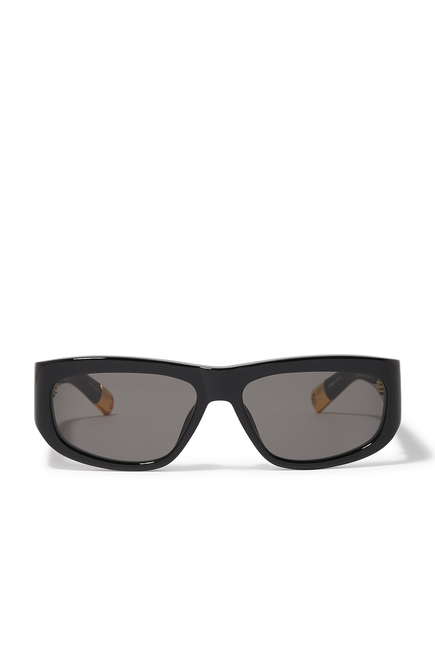 نظارة شمسية بيلوتا بإطار على شكل حرف D